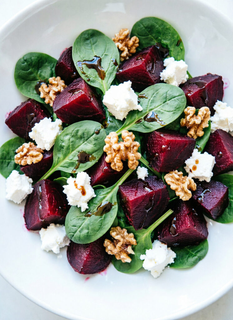 Beet and Goat Cheese Salad