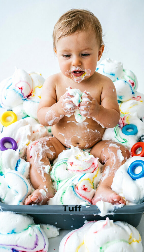 Shaving Cream Cloud Play