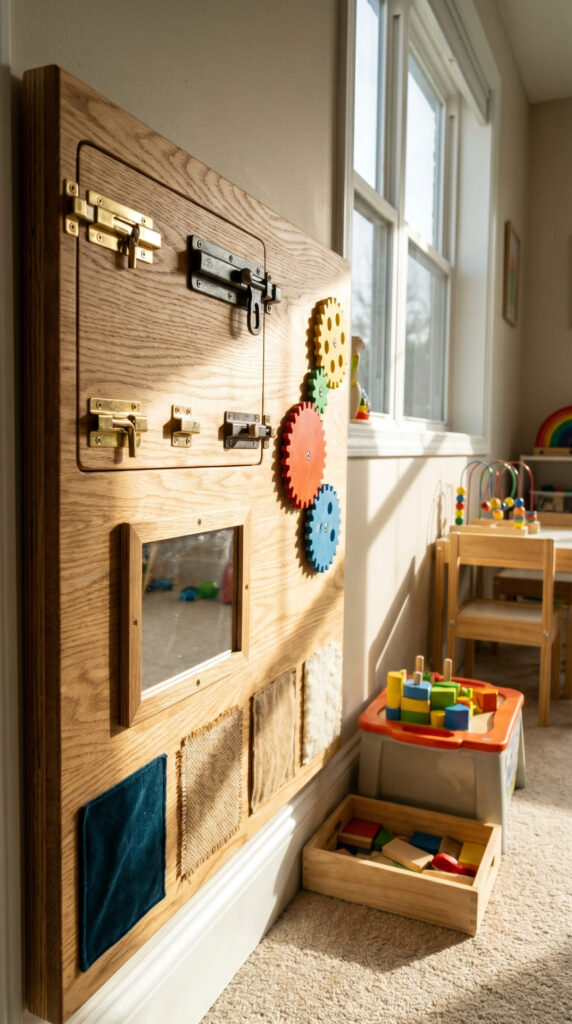 Wall-Mounted Sensory Panels