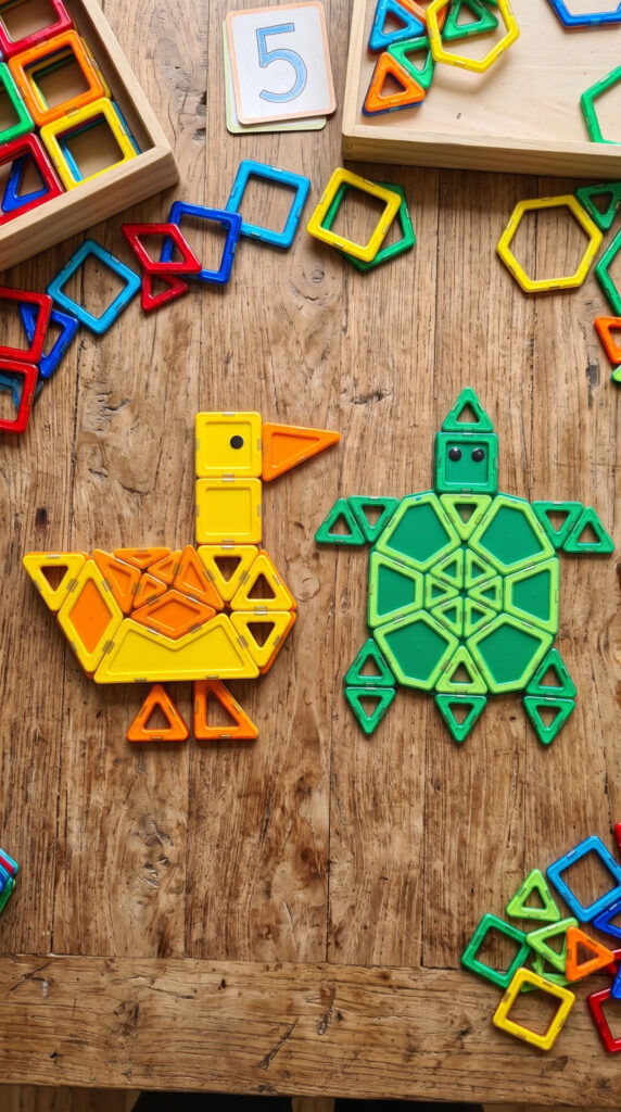 Magnetic Tile Animals