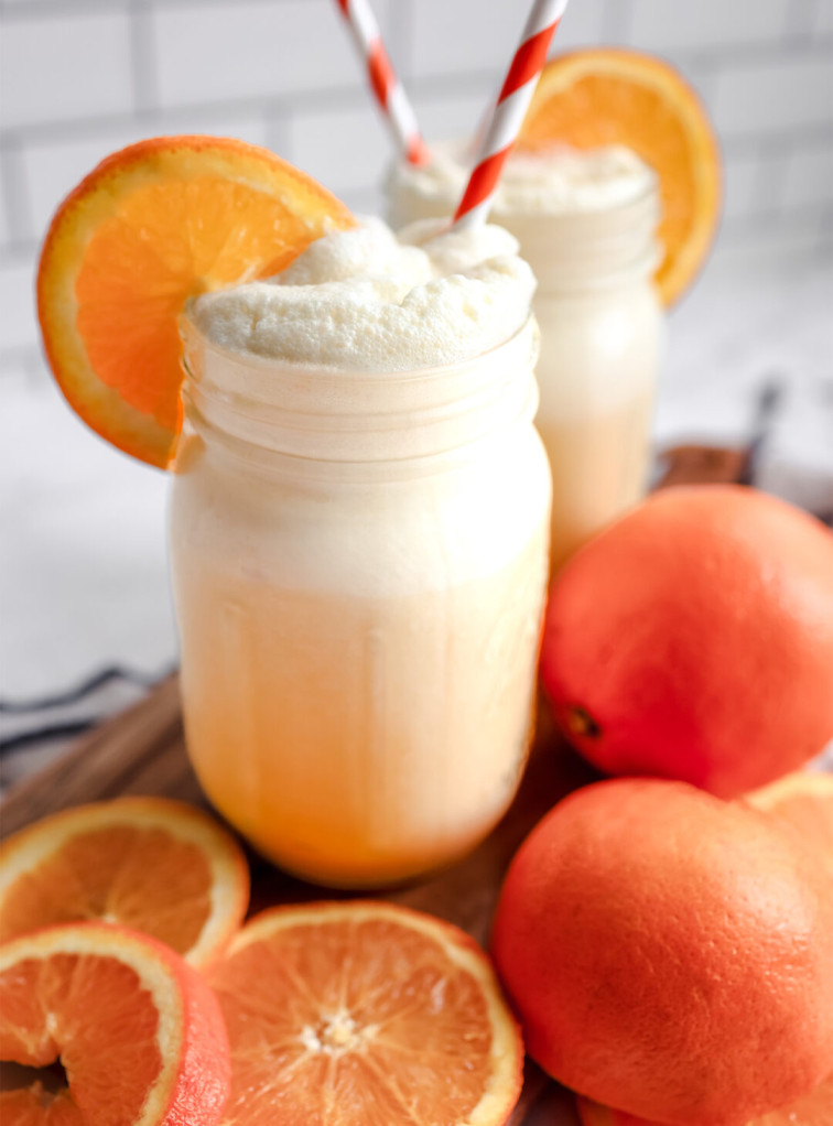 Orange Creamsicle Slush