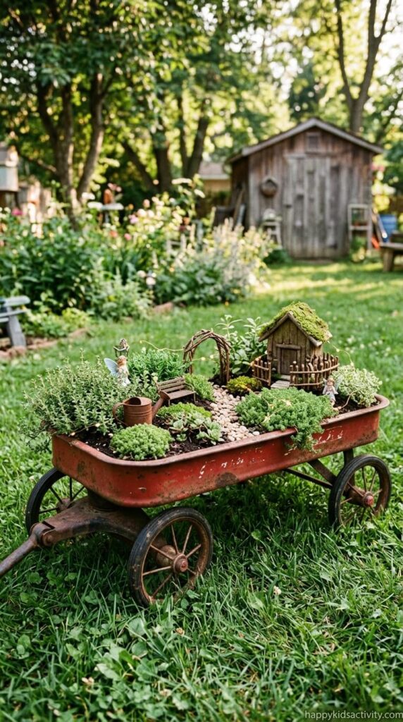 Antique Radio Flyer Wagon