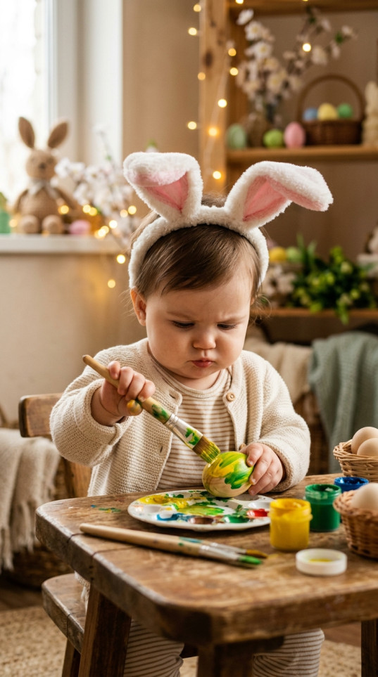 Precision Egg Painting