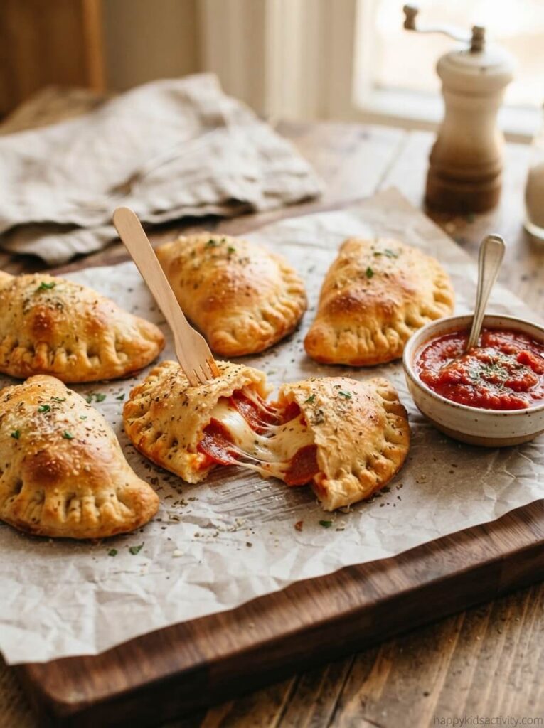 Mini Pepperoni Calzones