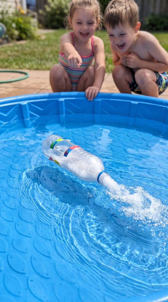 Science Crafts: Baking Soda Boats