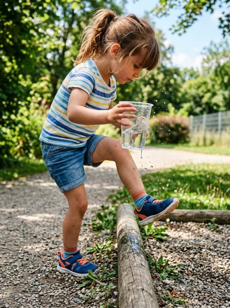 Water Cup Carry Challenge