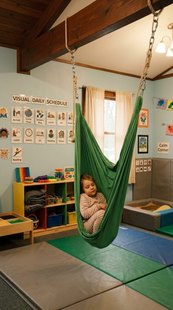 Sway in a hammock