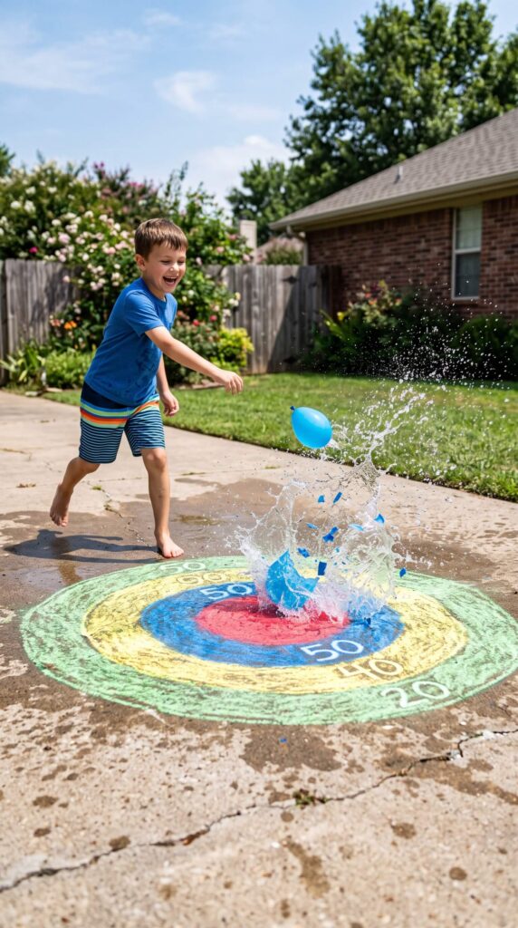 Water Balloon Target Toss