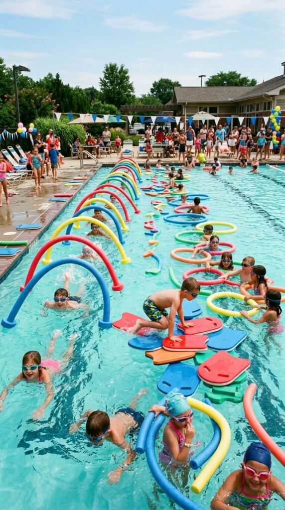 Splash Zone Obstacle Course