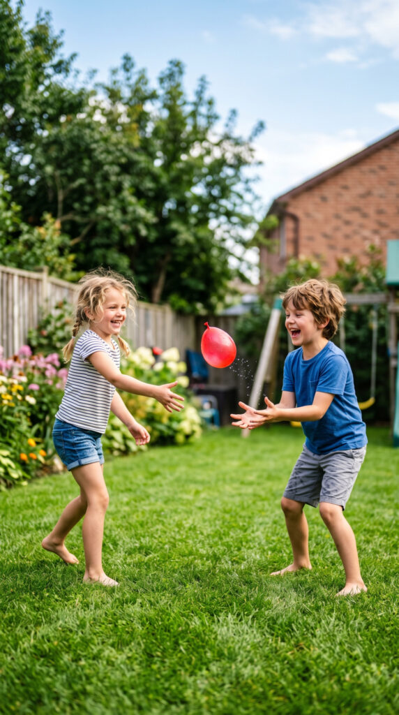 The Classic Water Balloon Toss