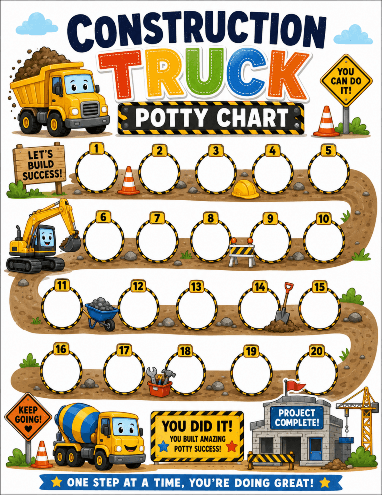Construction Truck Chart