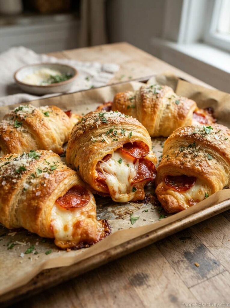 Pepperoni Crescent Rolls