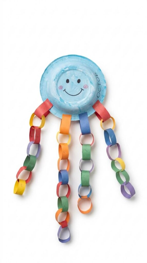 Paper Chain Octopus