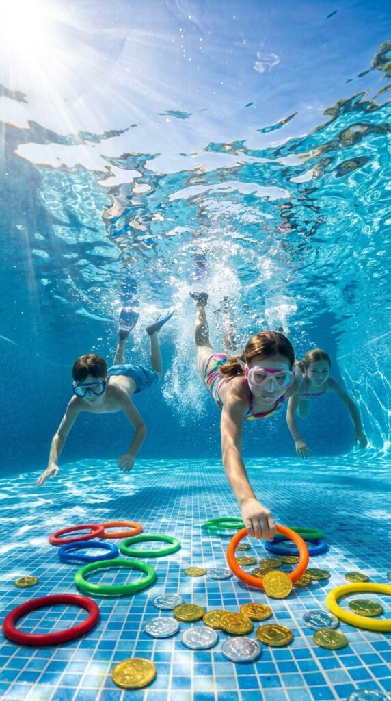 Poolside Birthday Relay