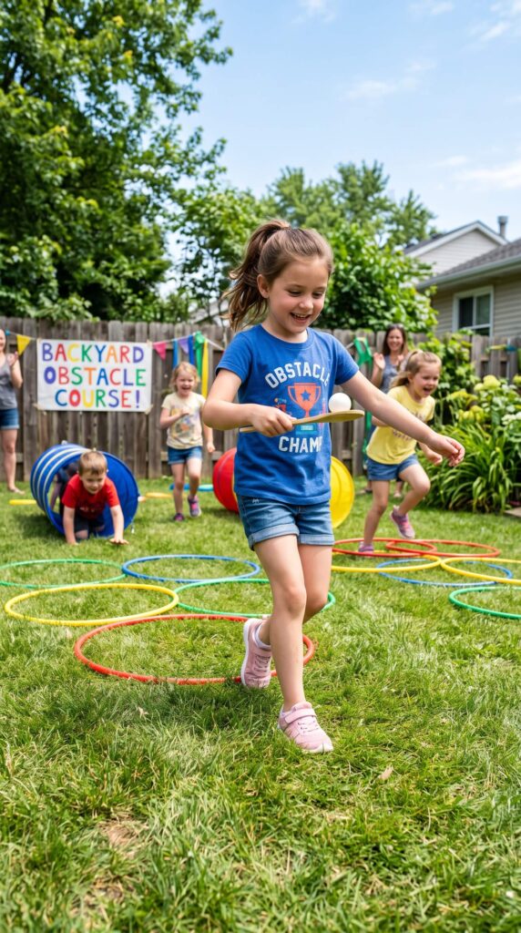 Outdoor Games: Camp Relay Olympics