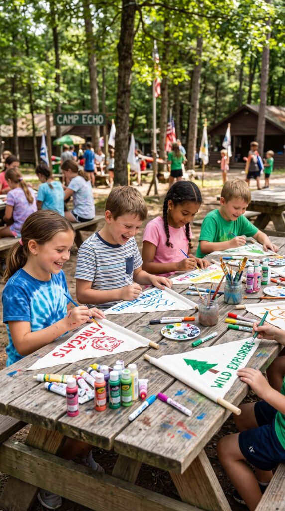 DIY Camp Flag Workshop