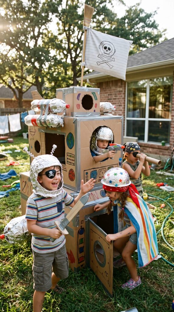 Pirate and Space Mashup Camp Day
