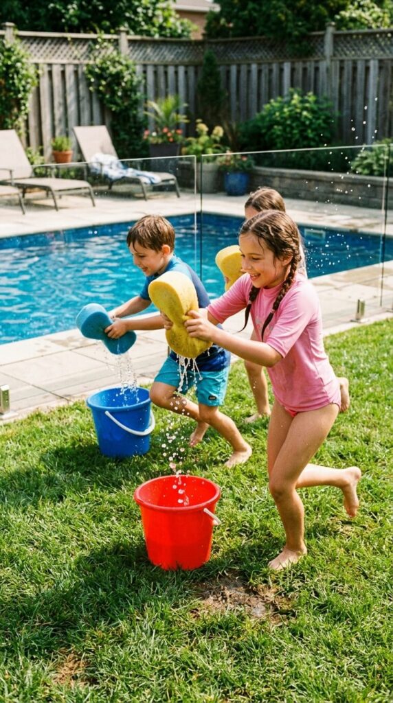 Sponge Relay Races