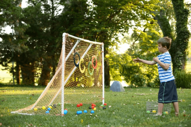 Olympic Hoop Ring Toss