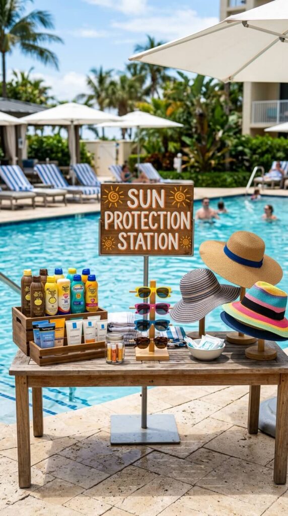 Sun Protection Station