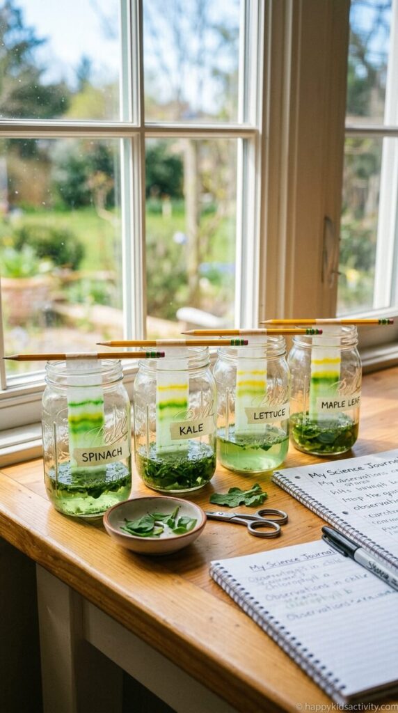 Leaf Chromatography