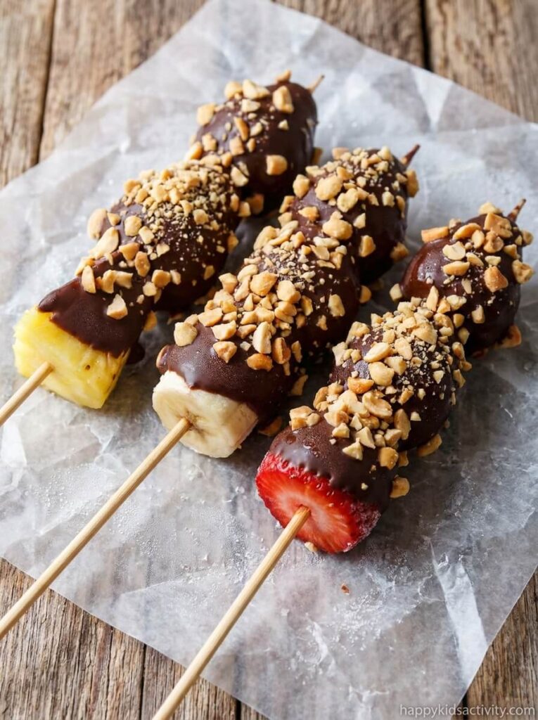 Banana Split Bites