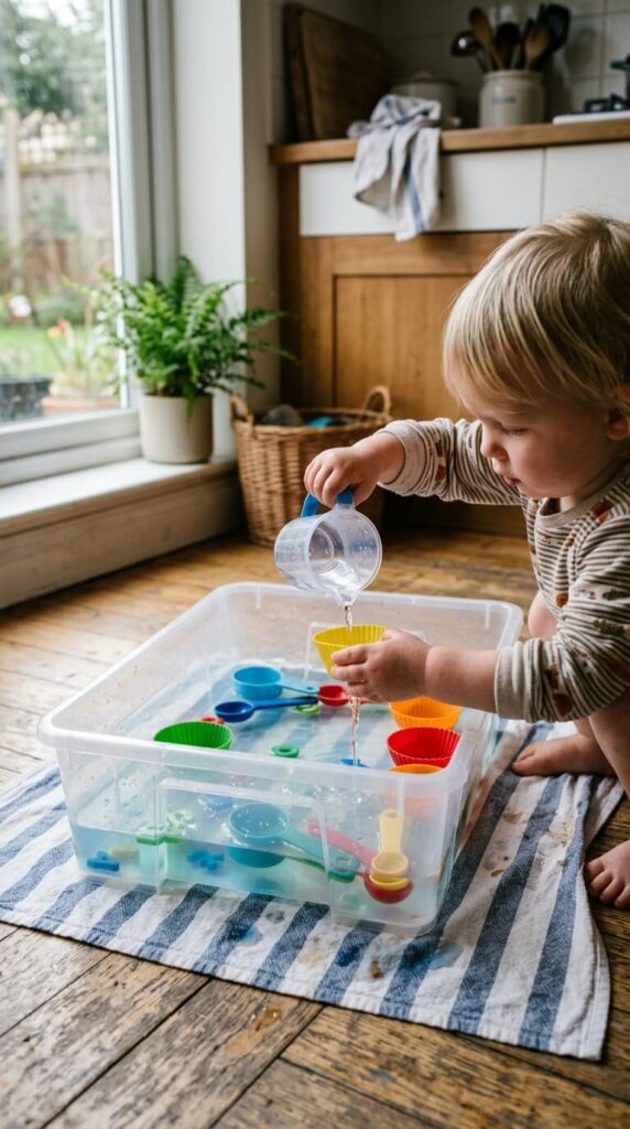 Toddler Pouring Station