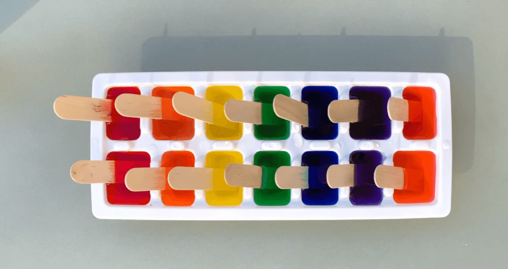 How to Make Ice Cube Paint