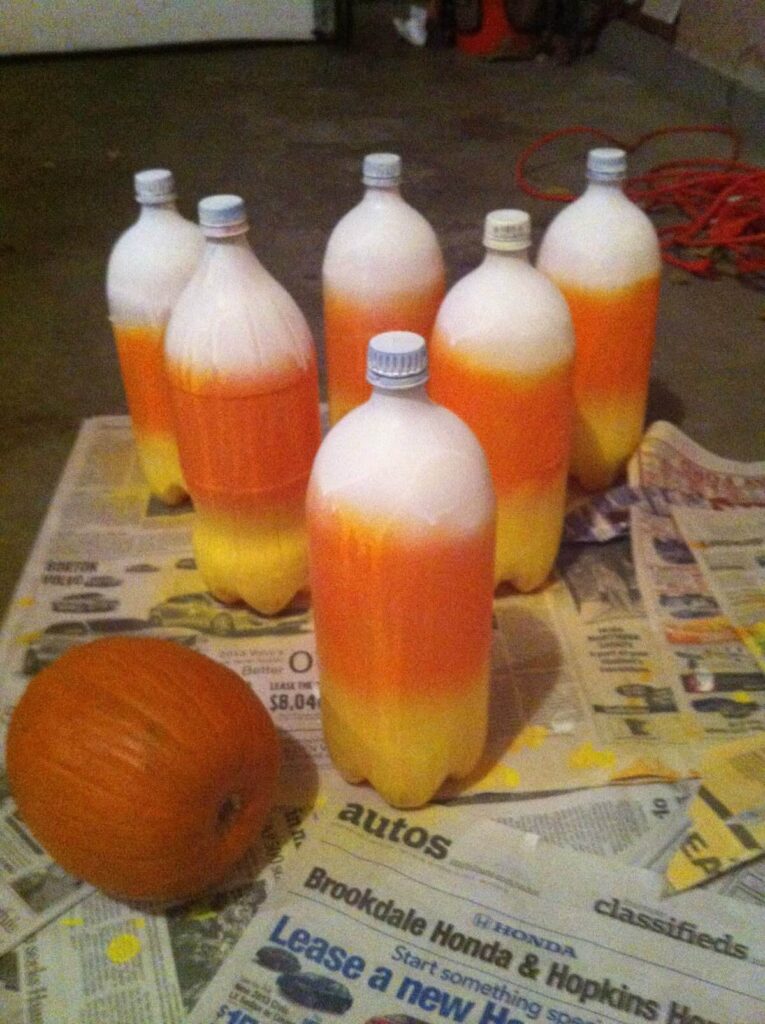 Candy Corn Bowling