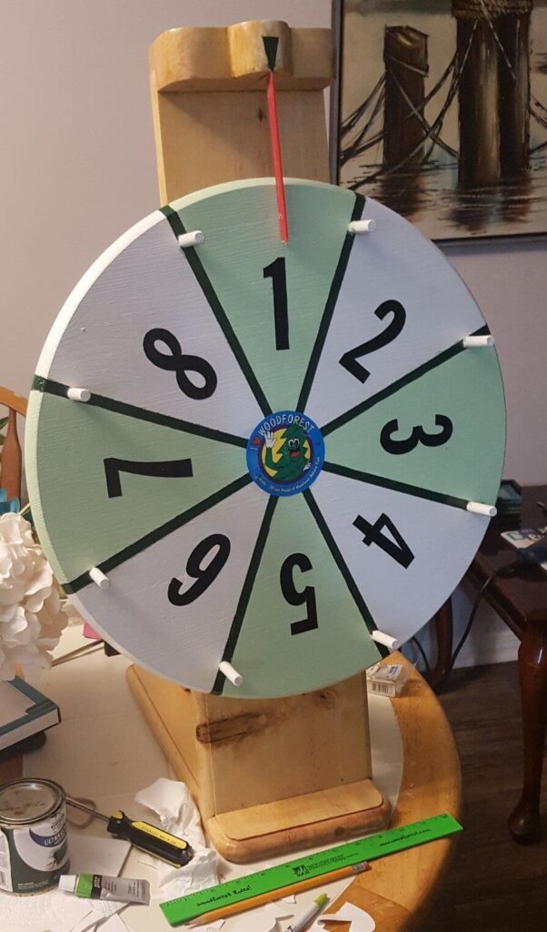 Spin-a-Prize Wheel