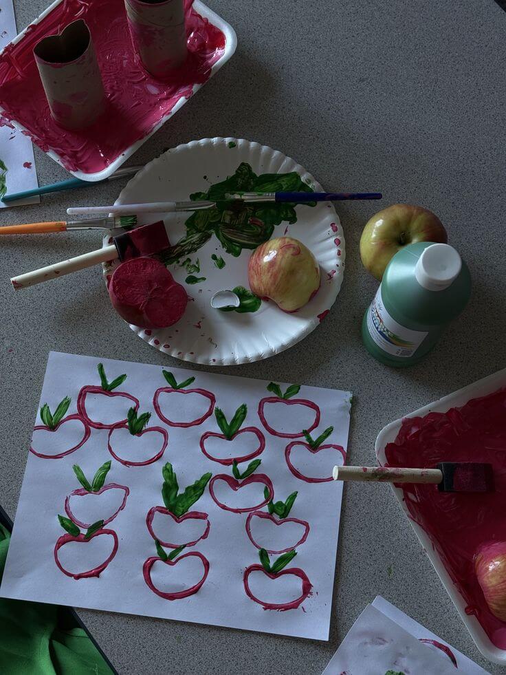 Apple Painting