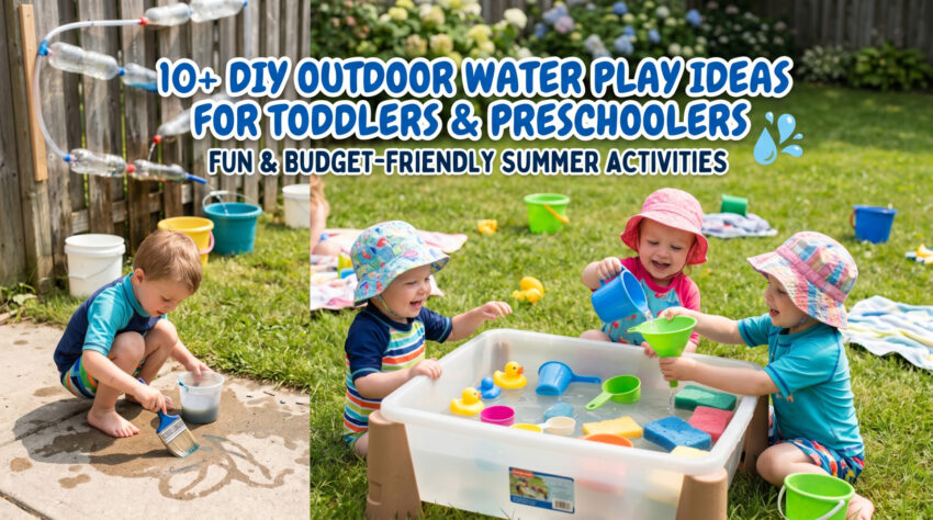 Best DIY Outdoor Water Play Ideas Kids