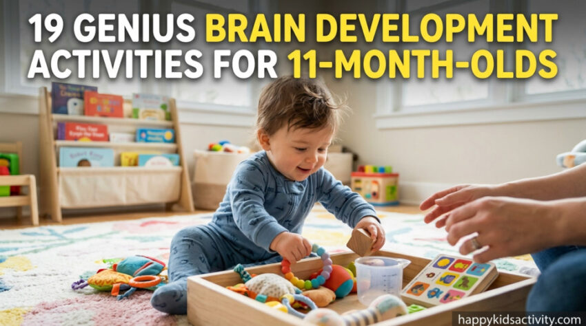 Genius Brain Development Activities for 11-Month-Olds