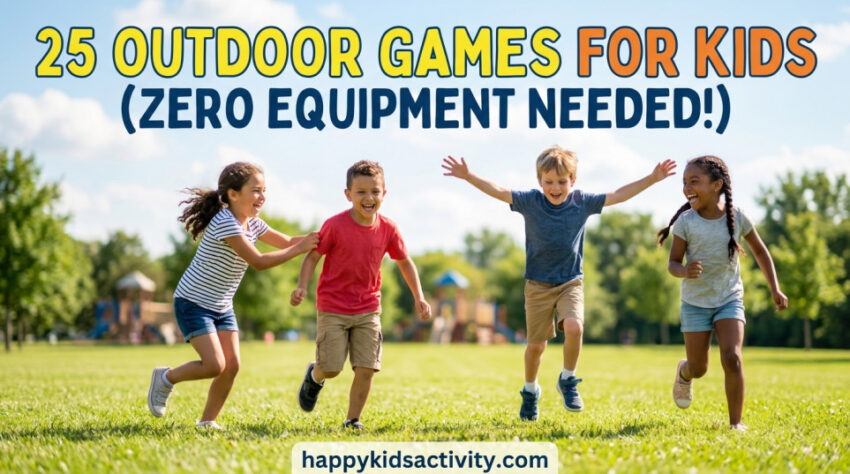 Outdoor Games for Kids Without Equipment