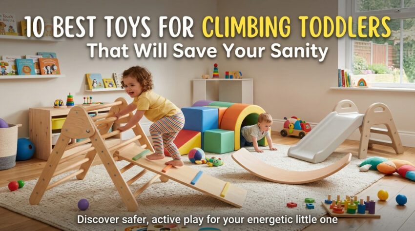 Best Toys For Climbing Toddlers