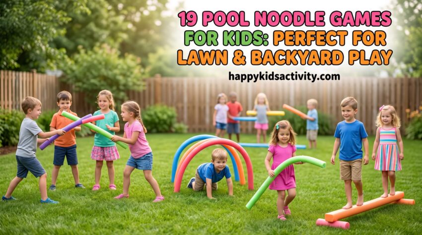 Pool Noodle Games for Kids