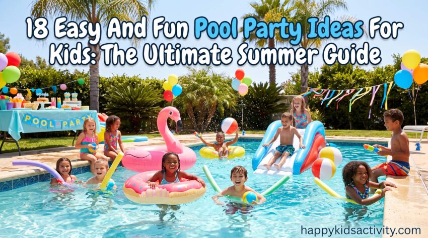 Easy And Fun Pool Party Ideas For Kids