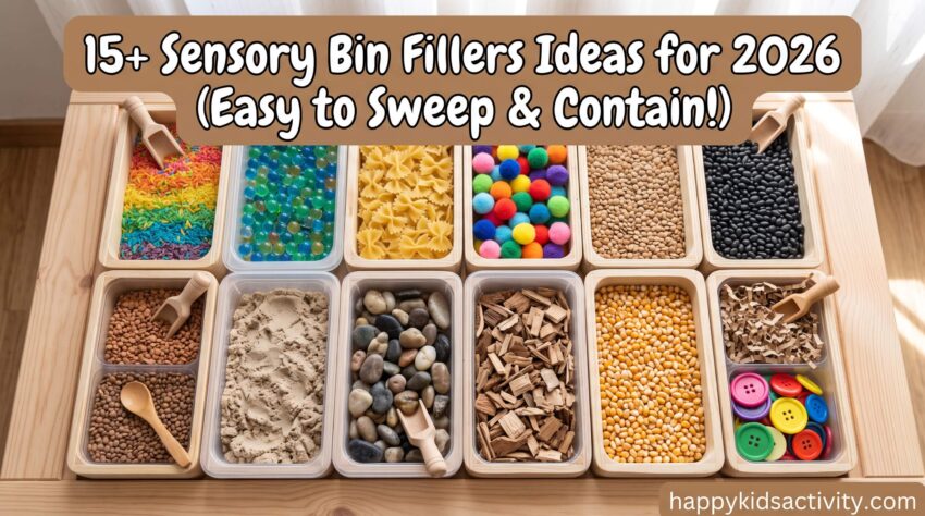 Sensory Bin Filler Ideas